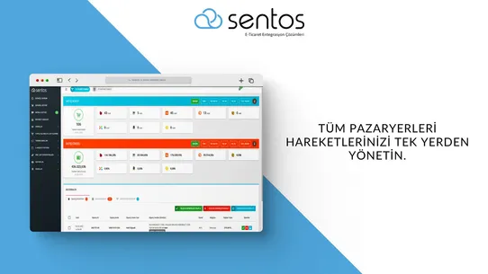 Sentos Entegrasyonu screenshot