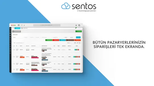 Sentos Entegrasyonu screenshot
