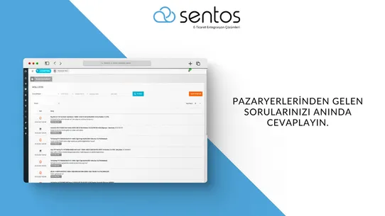 Sentos Entegrasyonu screenshot