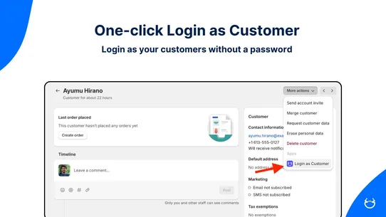 Login as Customer ‑ Pasilobus screenshot