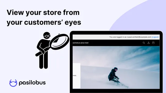 Customer View ‑ Pasilobus screenshot