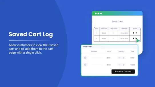 CSS: Cart Save and Share screenshot