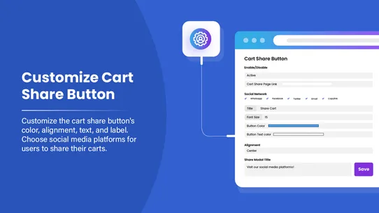 CSS: Cart Save and Share screenshot