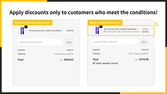 UR: VIP Product Discount｜Sales screenshot