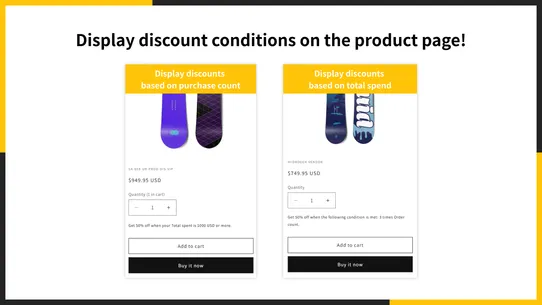 UR: VIP Product Discount｜Sales screenshot