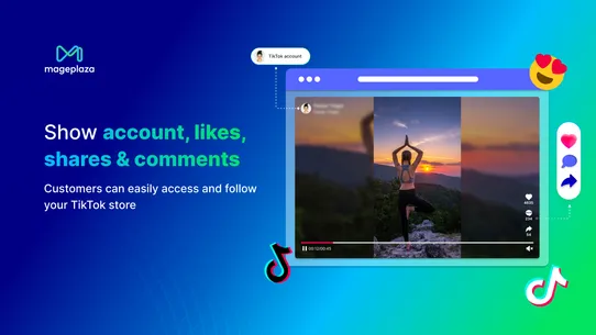 Mageplaza TikTok Feed screenshot