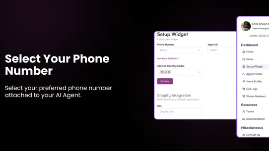 Betii AI Phone Receptionist screenshot