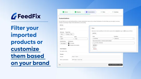 FeedFix | XML Import &amp; Export screenshot