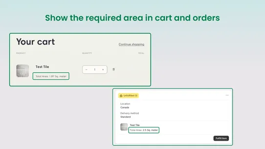 MeasureMate ‑ Area to Quantity screenshot