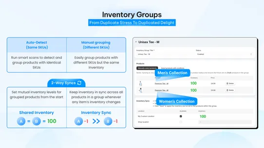 Easify Inventory Sync screenshot