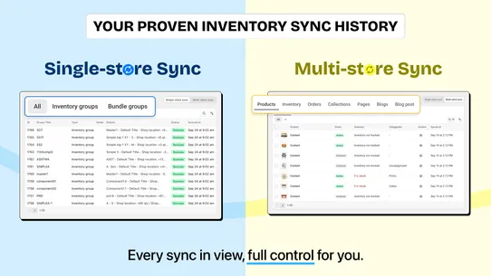 Easify Inventory Sync screenshot