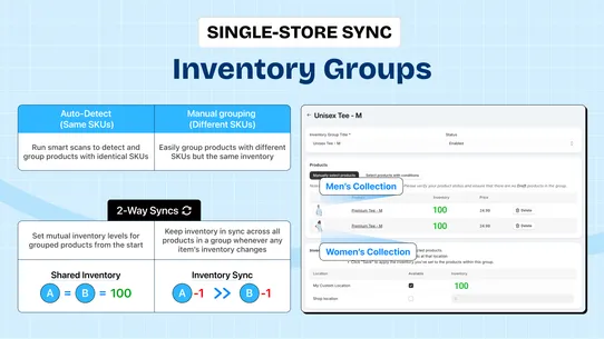 Easify Inventory Sync screenshot