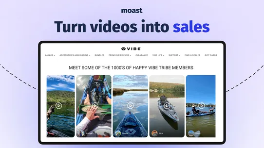 Moast: Shoppable Video &amp; UGC screenshot