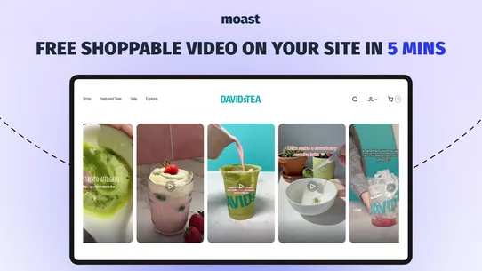 Moast: Shoppable Video &amp; UGC screenshot