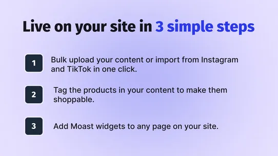 Moast Shoppable Videos &amp; UGC screenshot