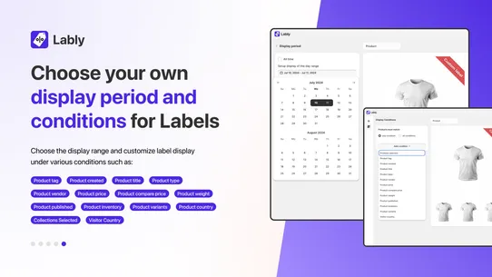 Product Labels &amp; Badges—Lably screenshot