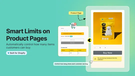 Madgic Order Limits Quantity screenshot