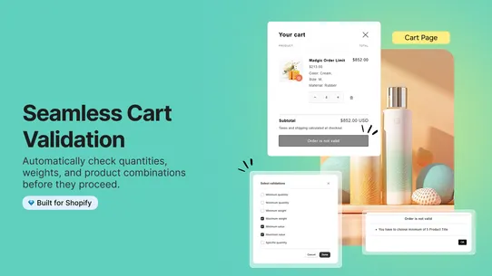 Madgic Order Limits Quantity screenshot