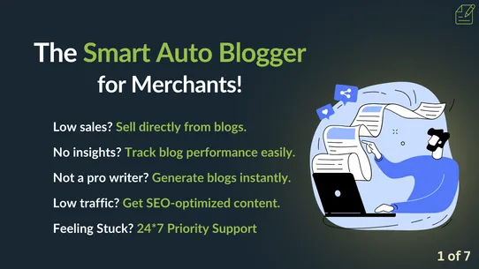 StoreBlog: SEO Blog Generator screenshot