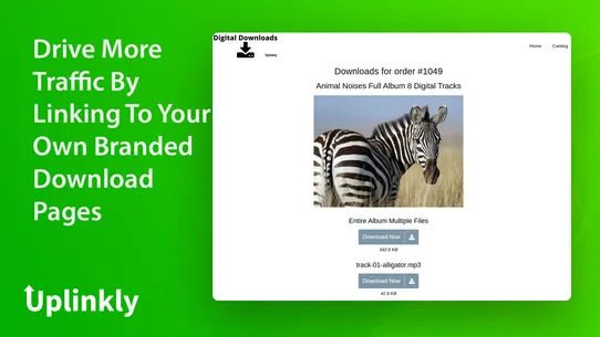 Uplinkly Digital Downloads screenshot