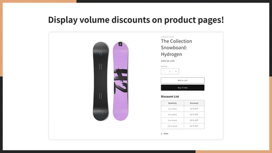 UR: Smart Volume discount screenshot