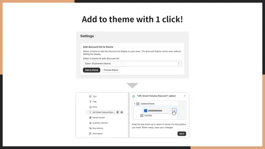 UR: Smart Volume discount screenshot