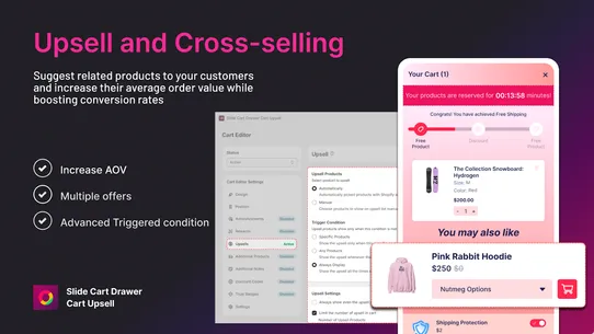 Opus Cart Upsell Cart Drawer screenshot