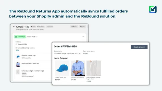 ReBound Returns screenshot