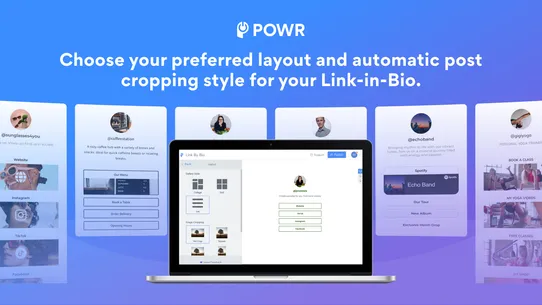 POWR | Link‑in‑Bio screenshot