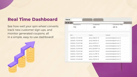 Spin Wheel Easy Discount Popup screenshot