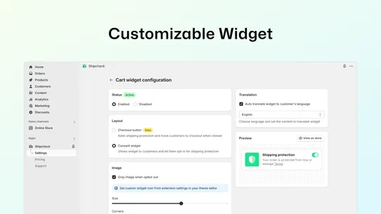 Shipcheck Shipping Protection screenshot