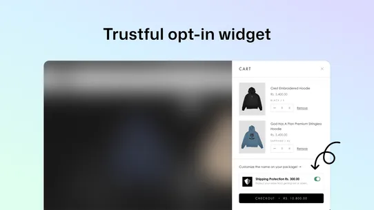 Shipping Protection —Shipcheck screenshot