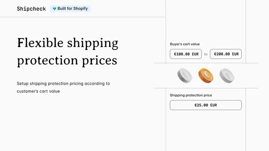 Shipping Protection —Shipcheck screenshot