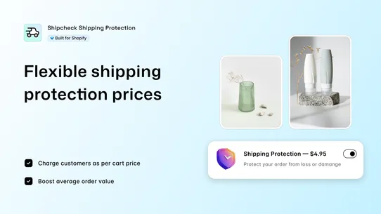 Shipping Protection —Shipcheck screenshot