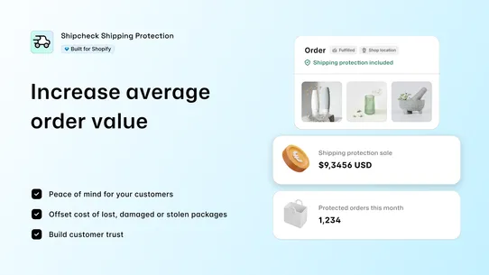 Shipping Protection —Shipcheck screenshot