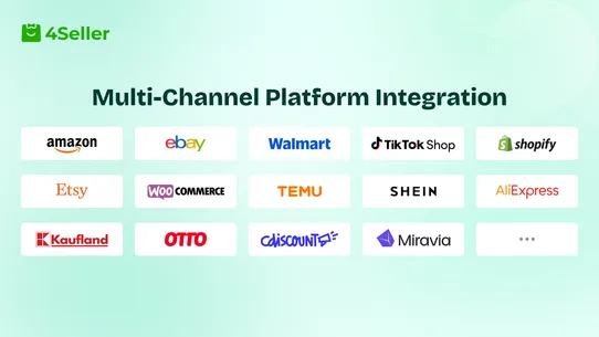 4Seller Listing&amp;Order Ship&amp;WMS screenshot