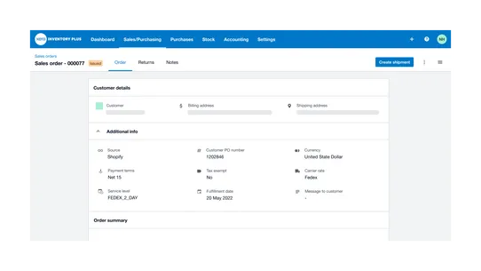 Xero Inventory Plus screenshot