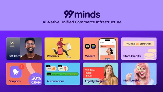 99minds Gift Card &amp; Loyalty screenshot