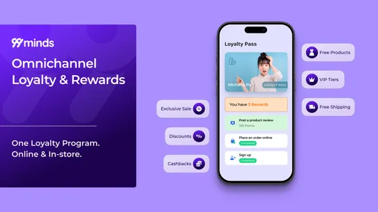 99minds Gift Card &amp; Loyalty screenshot