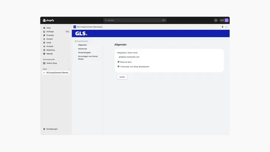 GLS easyConnect (Germany) screenshot