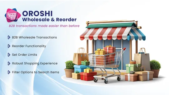 OROSHI Wholesale Reorder screenshot