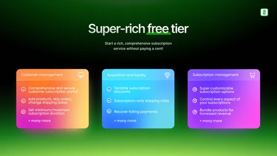 Super Subscriptions App screenshot