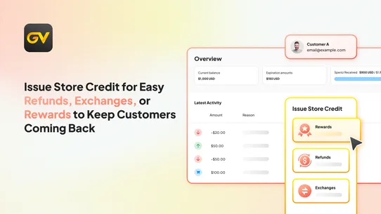 GV: Gift Cards &amp; Store Credit screenshot