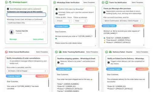KODIAI ‑ Verify COD Orders screenshot