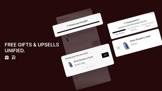 Monk Free Gift+BOGO+CartUpsell screenshot