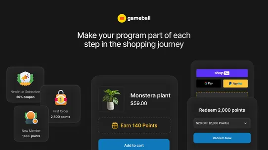 Gameball: Loyalty Points Games screenshot