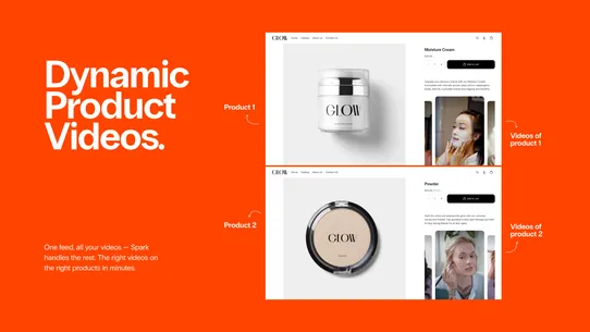 Spark — UGC Video Carousel screenshot