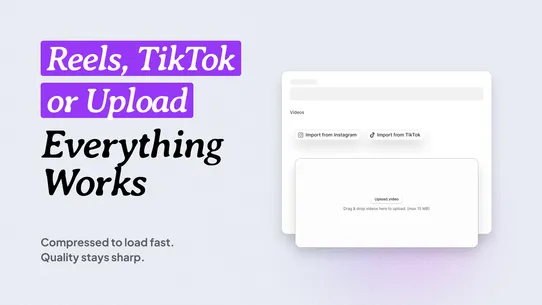 Spark — Reels Video Carousel screenshot