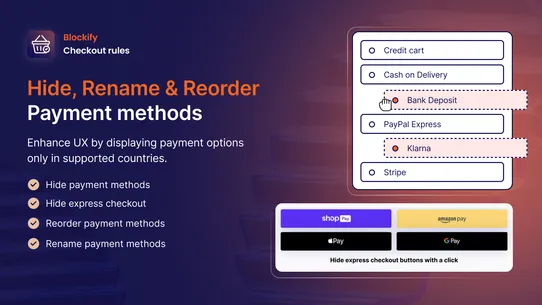 Blockify Checkout Rules Plus screenshot