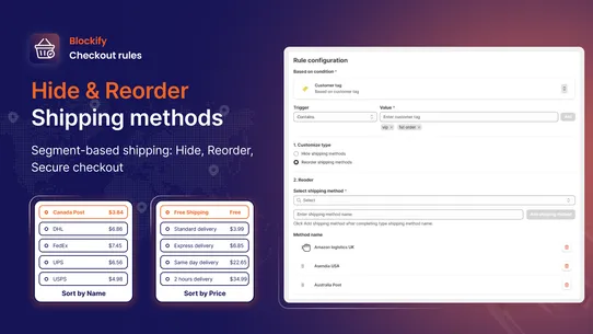 Blockify Checkout Rules Plus screenshot